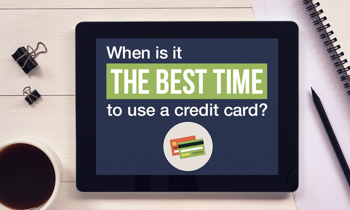 Times When Credit Cards Can Help You