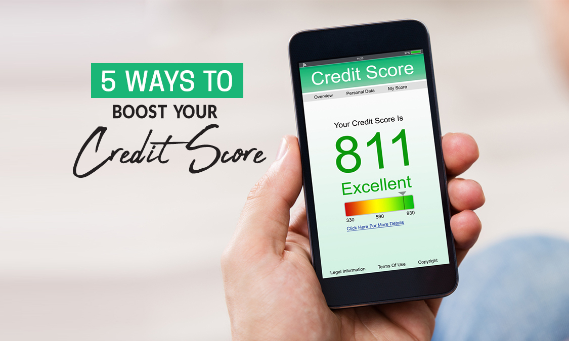 5 Ways to Boost Your Credit Score This Year